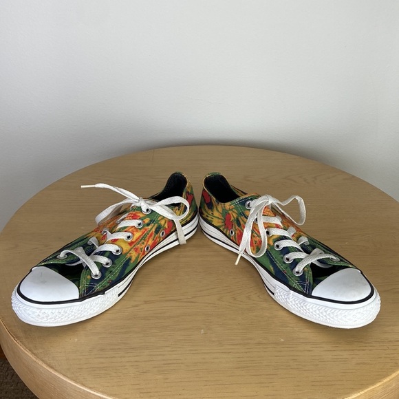 Converse All Star Tie Dye Sneaker Women's 8 Men's 6 Colorful Hippie Boho Funky - Picture 4 of 8